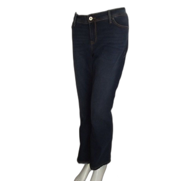 TORRID Jeans, 14S, Lux Slim Boot, Super Stretch, Blue, Zipper fly, 5 pockets - Picture 3 of 15